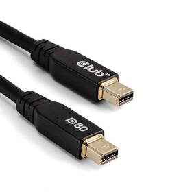 Kábel Club3D MiniDisplayPort 2.1, 10K60Hz, 1m čierny

