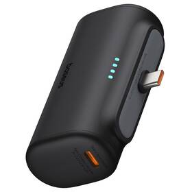 Powerbank Baseus Compact 5000mAh 20W USB-C čierny

