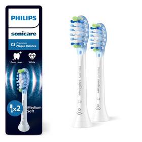 Náhradné hlavice Philips HX9042/87 (2 ks) biela farba
