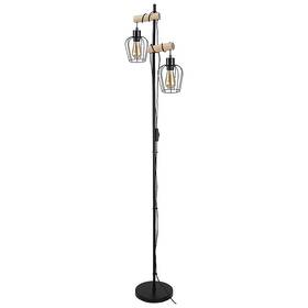 Stojacia lampa Rabalux Fabian 5246 čierna

