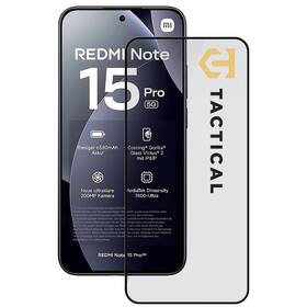 Tvrdené sklo Tactical Glass Shield 5D na Xiaomi Redmi Note 15 Pro 5G čierne


