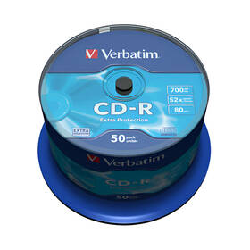 Disk Verbatim CD-R DL 700MB/80min, 52x,  50-cake 

