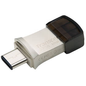 USB flashdisk Transcend JetFlash 890 32GB strieborný

