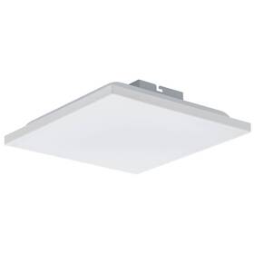 LED stropné svietidlo Eglo Calemar, štvorcové, 28,7 cm biele

