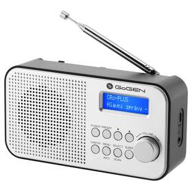 Rádioprijímač s DAB+ GoGEN DAB 300 N strieborný

