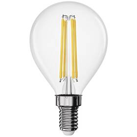 LED žiarovka EMOS Filament Mini Globe, 3,4 W, E14, neutrálna biela 

