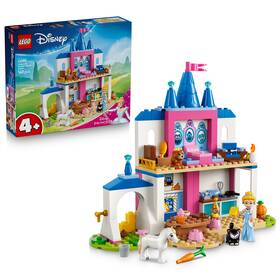 Stavebnica LEGO® │ Disney 43283 Popoluškin zámok a zvieratká 

