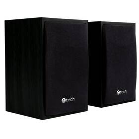 Reproduktory C-Tech SPK-09, 2.0 čierne/drevené

