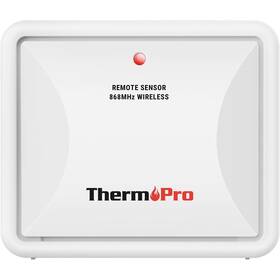 Snímač pre meteostanice ThermoPro TX-4, pre TP-60C/TP-63C/TP-65C, 868MHz, batériové biely

