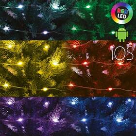 Vianočné osvetlenie SOMOGYI ML 100 RGB SMART 


