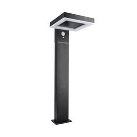 Svietidlo vonkajšie Tesla Lightning TS101, 50cm, 300 lm, 3000K, PIR, solárne čierne

