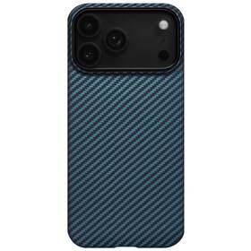 Kryt na mobil Pitaka Ultra-Slim na Apple iPhone 17 Pro sivý/modrý

