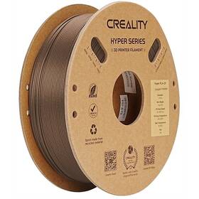 Tlačová struna (filament) Creality Hyper PLA-CF 1kg hnedý

