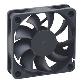Ventilátor AKASA Black, 60×10 mm čierny

