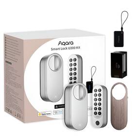 Zámok Aqara Smart Lock U200 Kit strieborná farba
