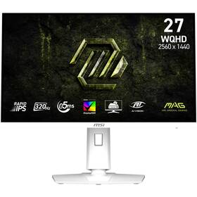 Herný monitor MSI MAG 274QRFW X32 biely

