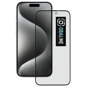 Tvrdené sklo Obal:Me Privacy 5D na Apple iPhone 15 Pro čierne

