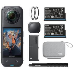 Outdoorová kamera Insta360 X5 Essentials Bundle čierna

