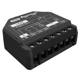 Modul Shelly 2PM Gen3, Wi-Fi čierny

