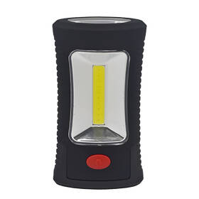 Lampáš Solight závesná, 3W COB + 3 SMD LED čierna

