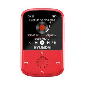 MP3 prehrávač Hyundai MPC 601 GB16 BT červený


