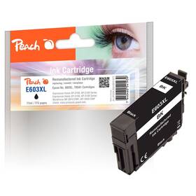 Cartridge Peach Epson 603XL, T03A1, 775 strán čierna

