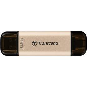 USB flashdisk Transcend JetFlash 930C 512GB zlatý

