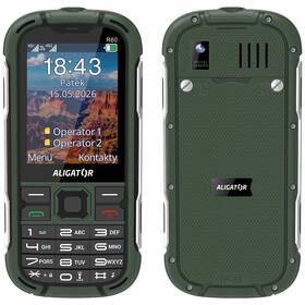 Mobilný telefón Aligator R60 eXtremo zelený


