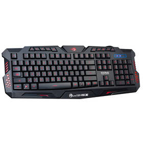 Klávesnica Marvo K636, US čierna

