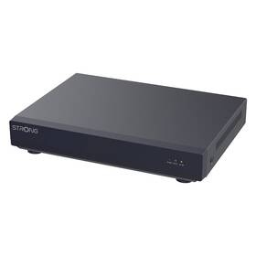 Záznamové zariadenia Strong NVR1120-8P, 8xIP, 8Mpx, 512Mbps, HDMI, VGA, 2× USB, 1× LAN, 1× SATA, 8× PoE čierna

