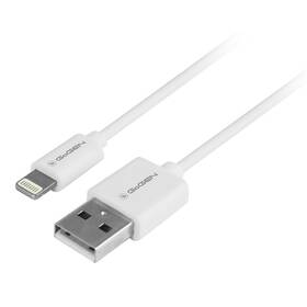 Kábel GoGEN USB / lightning, 2m biely

