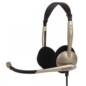 Headset Koss CS 100 čierny/strieborný

