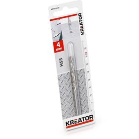 Vrták Kreator KRT010108, 4×75 mm 

