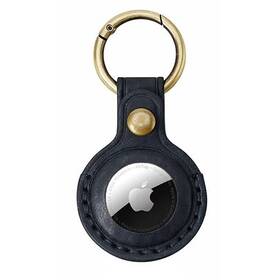 Kľúčenka Mobile Origin AirTag Leather Keychain A6 čierny

