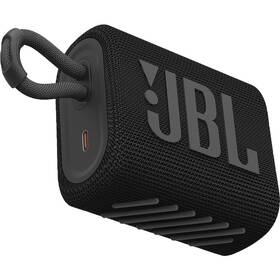 Prenosný reproduktor JBL GO3 čierny

