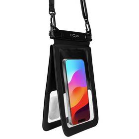 Puzdro na mobil športové FIXED Float Twin, kvalitný uzamykací systém, IPX8 čierne

