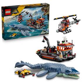 Stavebnica LEGO® Jurassic World  77983 Útok dinosaura mosasaura na loď 

