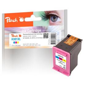 Cartridge Peach HP 301 XL, 345 strán - CMY 

