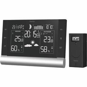 Meteorologická stanica Hama Black Line Plus čierna

