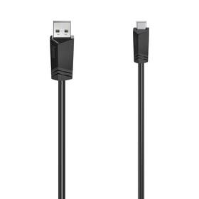 Kábel Hama USB/mini USB, 1,5m čierny

