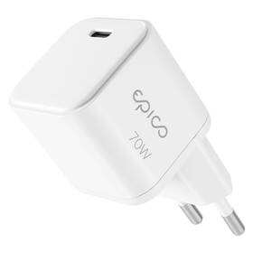 Nabíjačka do siete Epico UltraBoost Micro AVS GaN 70W biely

