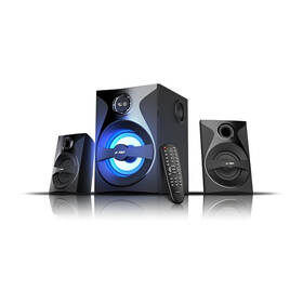Reproduktory Fenda F&D F380X 2.1, bluetooth, rádio, USB, SD, diaľkové ovládanie čierne

