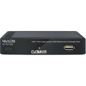 Set-top box Mascom MC710T2 HD čierny

