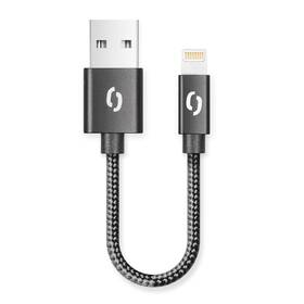 Kábel Aligator Premium USB/Lightning, 0,5m čierny

