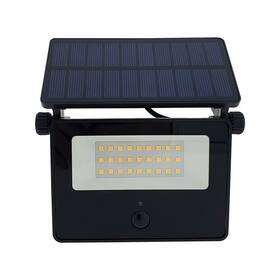 Reflektor Trixline TR 385S LED Solární 5W 4200K s pohybovým senzorem čierny


