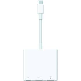 Redukcia Apple USB-C / viacportový digitálny AV adaptér (2024) biela farba
