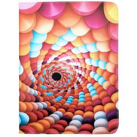 Puzdro na tablet flipové GreenGo Candy Spiral na tablet 9-10" 

