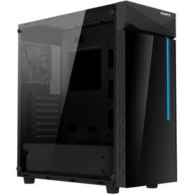 Case GIGABYTE C200 GLASS čierna

