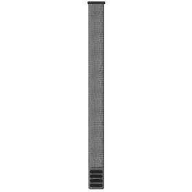 Remienok Garmin UltraFit 26 mm, nylonový, sivý, na suchý zips sivý

