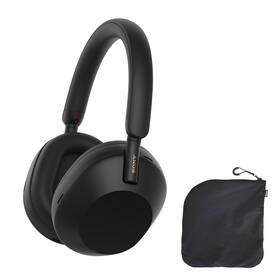 Slúchadlá Sony WH-1000XM5SA, Limitovaná edícia - mäkké púzdro čierna

